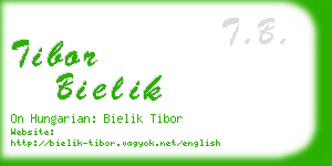 tibor bielik business card